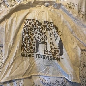 MTV x Pacsun Leopard Print Tee